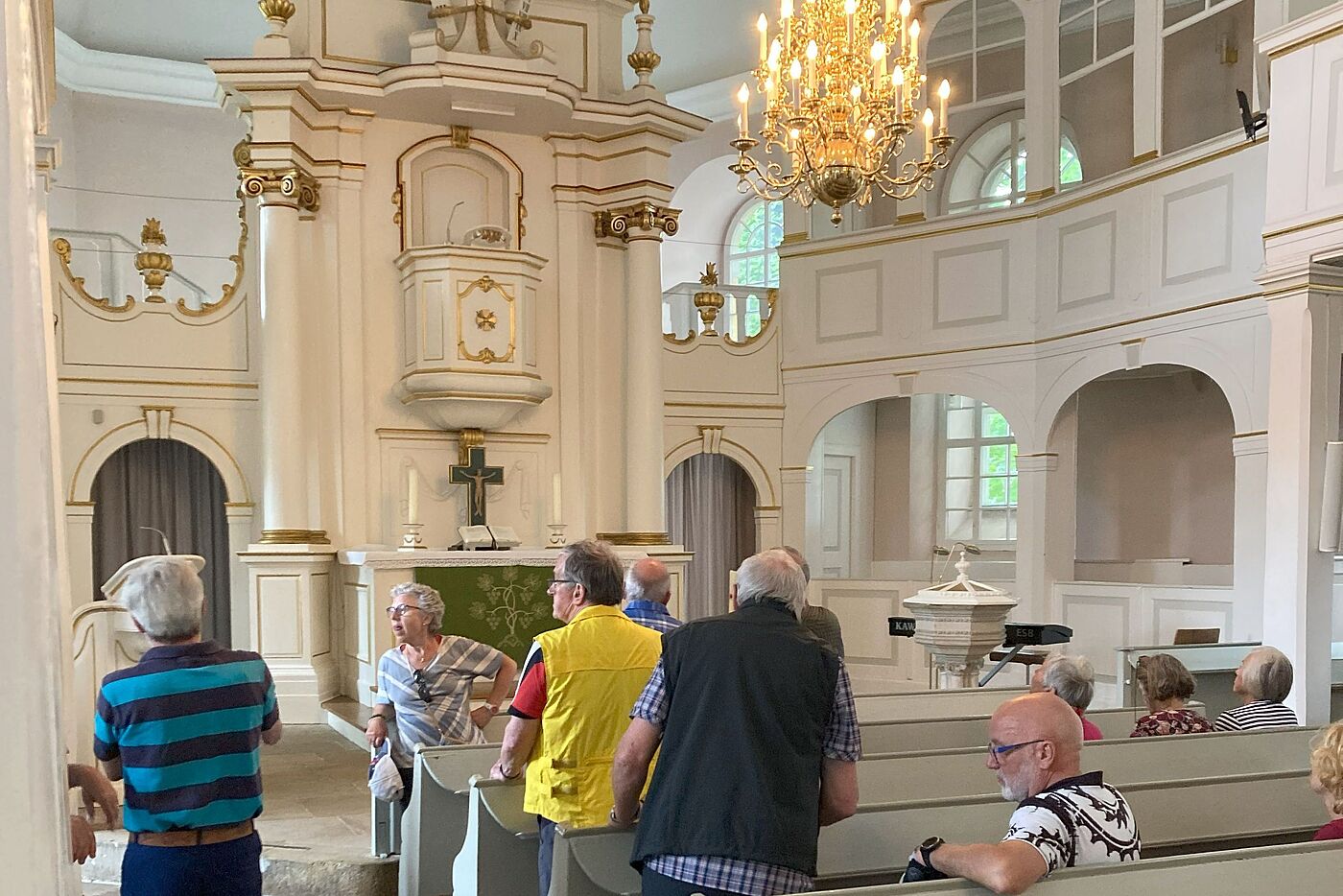 Blick in die Kirche St. Georg Jeinsen