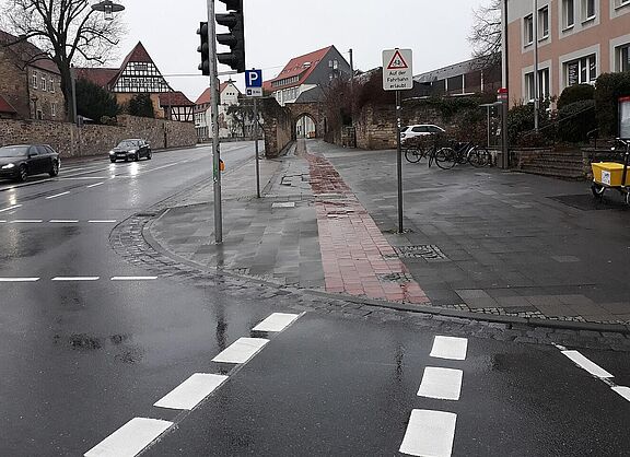 Pfaffenstieg Benutzungspflicht