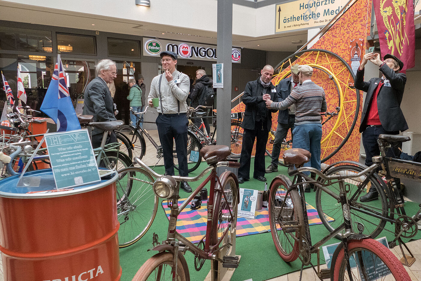 Bild vom Messestand Tweed Ride