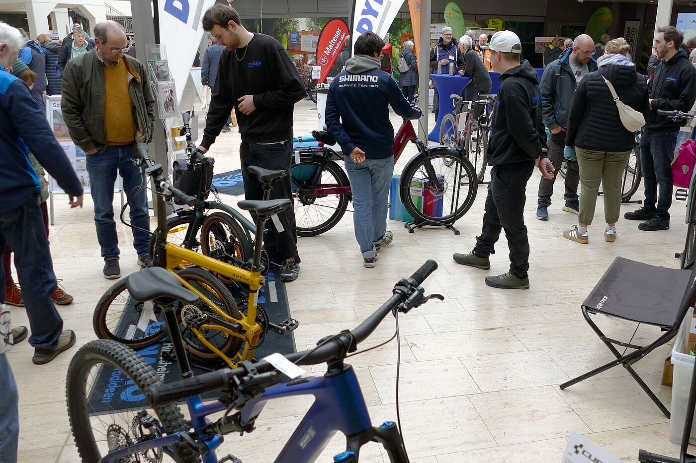 Fahrräder im Angebot